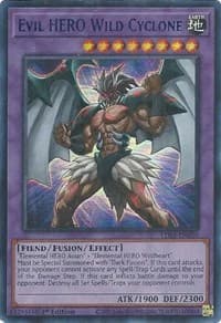 Evil HERO Wild Cyclone (Blue) - Legendary Duelists: Season 3 - YuGiOh card