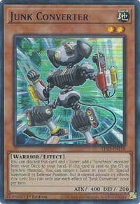 Junk Converter (Blue) - Legendary Duelists: Season 3 - YuGiOh card