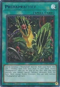 Predapractice (Blue) - Legendary Duelists: Season 3 - YuGiOh card