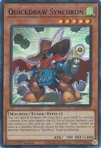 Quickdraw Synchron (Blue) - Legendary Duelists: Season 3 - YuGiOh card