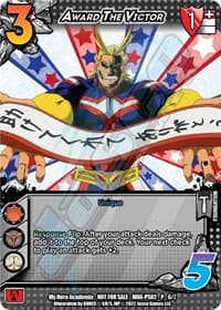 Award the Victor (Provisional Showdown 2) - UniVersus: My Hero Academia Promo Cards - UniVersus card