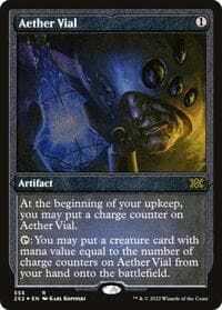 Aether Vial (Foil Etched) - Double Masters 2022 - Magic: The Gathering card
