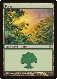 Forest (248) - Shards of Alara - Magic: The Gathering card