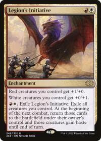 Legion's Initiative - Double Masters 2022 - Magic: The Gathering card