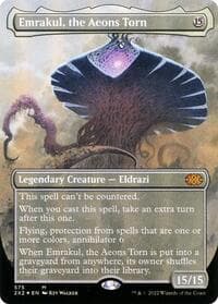 Emrakul, the Aeons Torn (Textured Foil) - Double Masters 2022 - Magic: The Gathering card