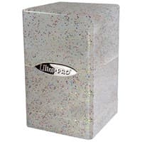 Satin Tower - Glitter Clear - Ultra Pro Deck Boxes - Deck Boxes card