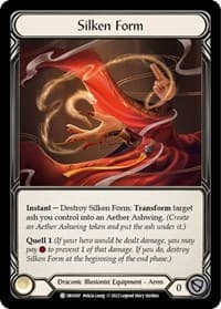 Silken Form - Blitz Deck: Uprising - Dromai - Flesh and Blood TCG card