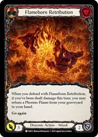 Flameborn Retribution - Blitz Deck: Uprising - Fai - Flesh and Blood TCG card