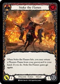 Stoke the Flames - Blitz Deck: Uprising - Fai - Flesh and Blood TCG card