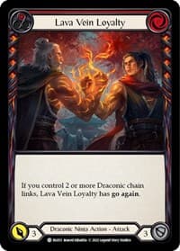 Lava Vein Loyalty (Red) - Blitz Deck: Uprising - Fai - Flesh and Blood TCG card