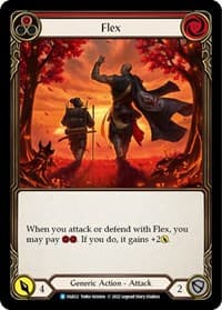 Flex (Red) - Blitz Deck: Uprising - Fai - Flesh and Blood TCG card