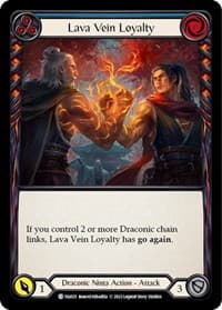Lava Vein Loyalty (Blue) - Blitz Deck: Uprising - Fai - Flesh and Blood TCG card
