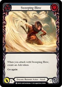 Sweeping Blow (Blue) - Blitz Deck: Uprising - Dromai - Flesh and Blood TCG card