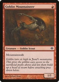 Goblin Mountaineer - Shards of Alara - Magic: The Gathering card