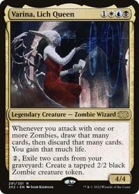 Varina, Lich Queen - Double Masters 2022 - Magic: The Gathering card