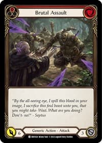 Brutal Assault - Blitz Deck: Uprising - Dromai - Flesh and Blood TCG card