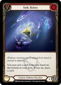 Sink Below - Blitz Deck: Uprising - Dromai - Flesh and Blood TCG card