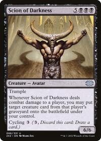 Scion of Darkness - Double Masters 2022 - Magic: The Gathering card