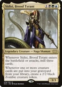 Sidisi, Brood Tyrant - Double Masters 2022 - Magic: The Gathering card