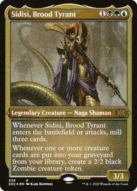Sidisi, Brood Tyrant (Foil Etched) - Double Masters 2022 - Magic: The Gathering card