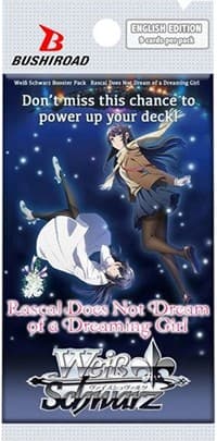Rascal Does Not Dream of a Dreaming Girl Booster Pack - Rascal Does Not Dream of a Dreaming Girl - Weiss Schwarz card