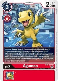 Agumon - BT5-007 (Tamer Party Vol. 4 Promo) - Battle of Omni - Digimon Card Game card