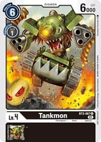 Tankmon - BT3-067 (Tamer Party Vol. 4 Promo) - Release Special Booster 1.0 - Digimon Card Game card