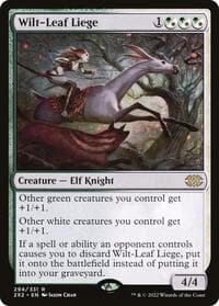 Wilt-Leaf Liege - Double Masters 2022 - Magic: The Gathering card