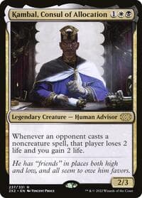 Kambal, Consul of Allocation - Double Masters 2022 - Magic: The Gathering card