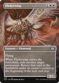 Flickerwisp (Borderless) - Double Masters 2022 - Magic: The Gathering card