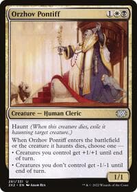 Orzhov Pontiff - Double Masters 2022 - Magic: The Gathering card