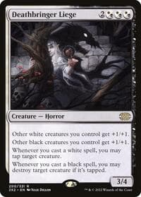 Deathbringer Liege - Double Masters 2022 - Magic: The Gathering card