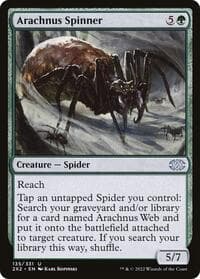 Arachnus Spinner - Double Masters 2022 - Magic: The Gathering card