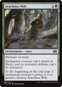 Arachnus Web - Double Masters 2022 - Magic: The Gathering card