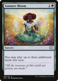 Summer Bloom - Double Masters 2022 - Magic: The Gathering card