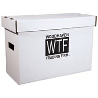 Woodhaven Trading Firm Comic Short Box - Woodhaven Trading Firm Supplies - Collectible Storage card