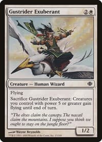 Gustrider Exuberant - Shards of Alara - Magic: The Gathering card
