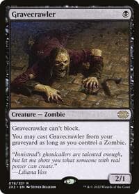 Gravecrawler - Double Masters 2022 - Magic: The Gathering card