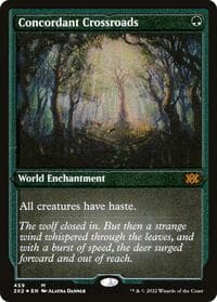 Concordant Crossroads (Foil Etched) - Double Masters 2022 - Magic: The Gathering card