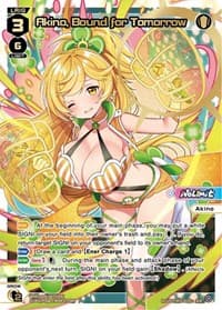 Akino, Bound for Tomorrow (SCR) - Vertex Diva - WIXOSS card