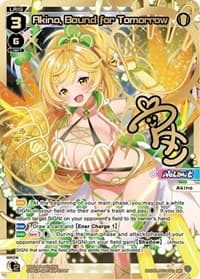 Akino, Bound for Tomorrow (DiR) - Vertex Diva - WIXOSS card