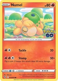 Numel - Pokemon GO - Pokemon card