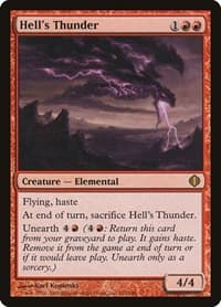Hell's Thunder - Shards of Alara - Magic: The Gathering card