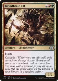 Bloodbraid Elf - Double Masters 2022 - Magic: The Gathering card