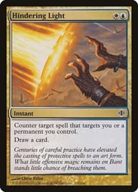 Hindering Light - Shards of Alara - Magic: The Gathering card