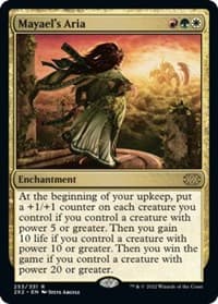 Mayael's Aria - Double Masters 2022 - Magic: The Gathering card