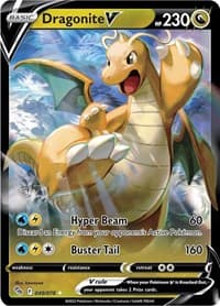 Dragonite V - Pokemon GO - Pokemon card