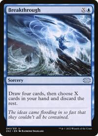 Breakthrough - Double Masters 2022 - Magic: The Gathering card
