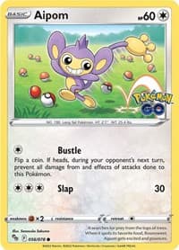 Aipom - Pokemon GO - Pokemon card