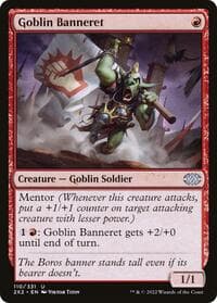 Goblin Banneret - Double Masters 2022 - Magic: The Gathering card